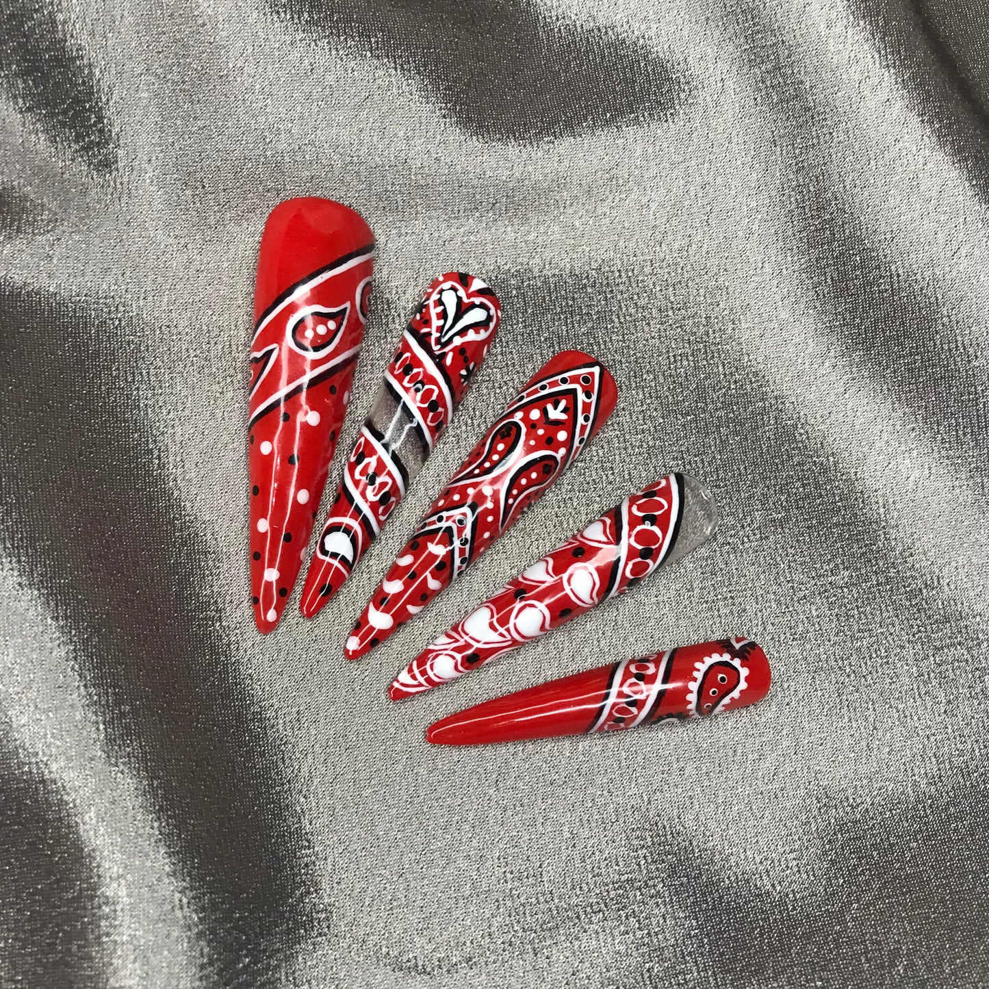 90’s Red Bandana